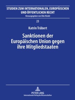cover image of Sanktionen der Europäischen Union gegen ihre Mitgliedstaaten